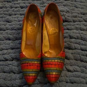 Vintage I Miller 1950’s glamorous 👠 3” heel